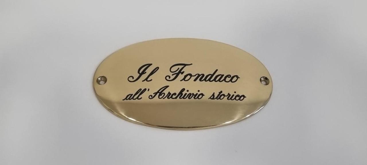Il Fondaco All'Archivio Storico Napoli Exterior foto